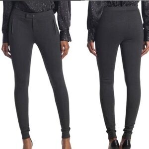 VINCE dark charcoal gray stretchy ski pants Sz 6 NWOT